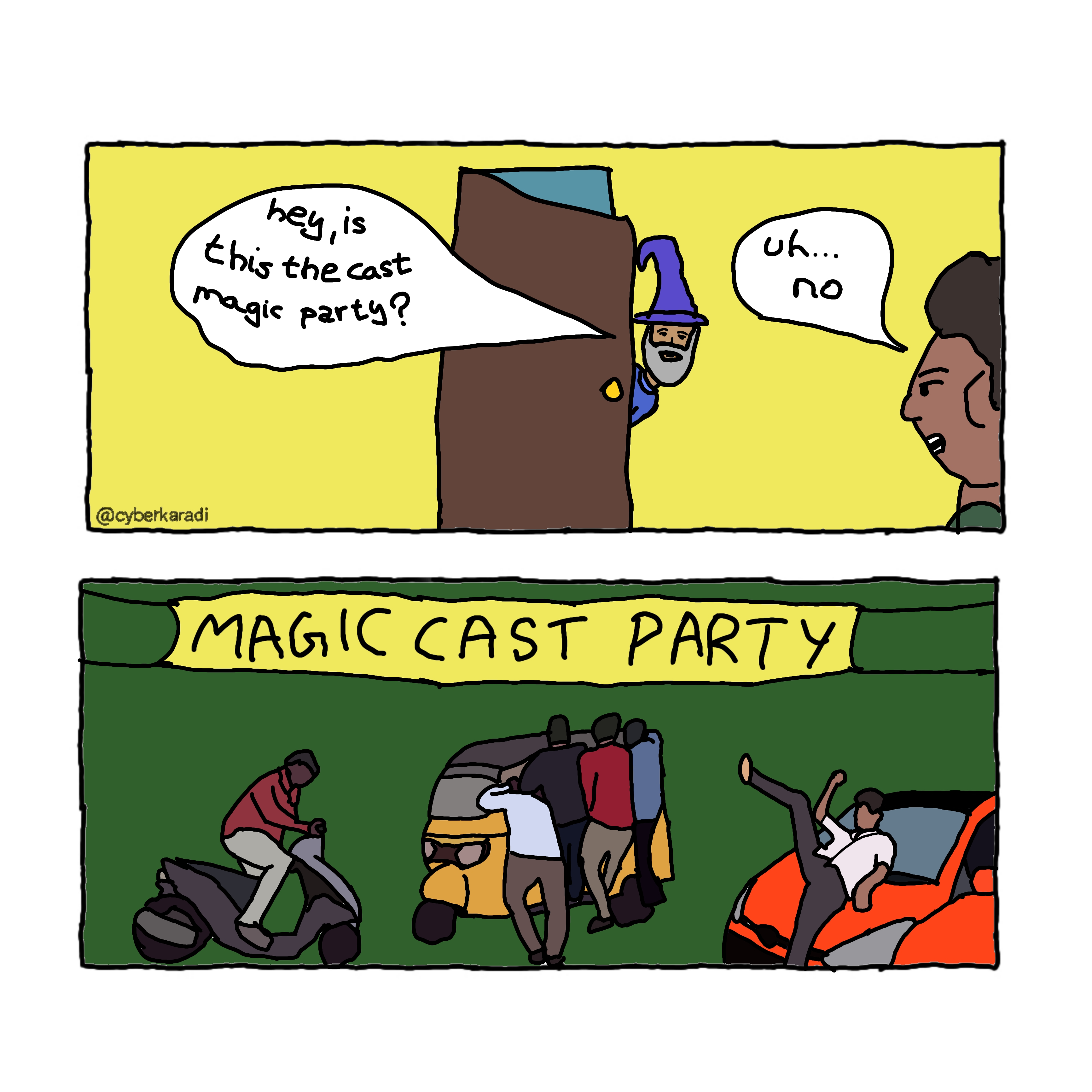 cast magic party